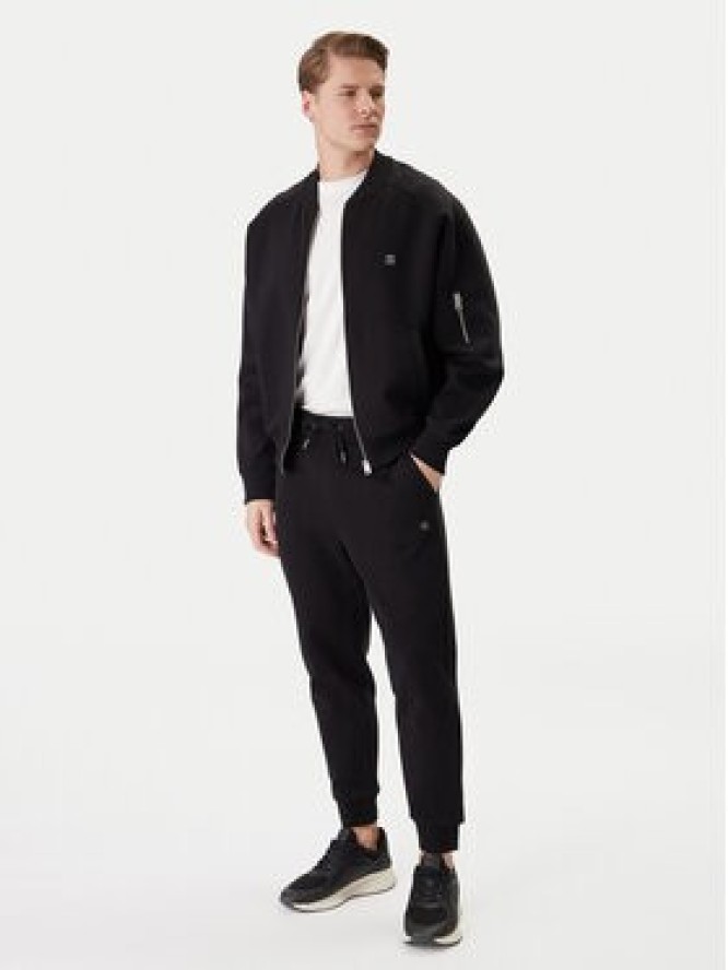 BOSS Spodnie dresowe 50555853 Czarny Regular Fit