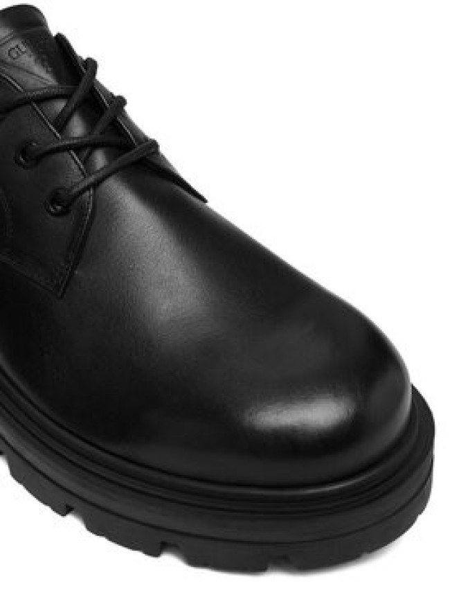 Guess Półbuty FMFGAR LEA13 Czarny