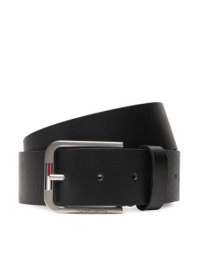 Tommy Jeans Pasek Męski Austin Distressed 4.0 AM0AM13690 Czarny