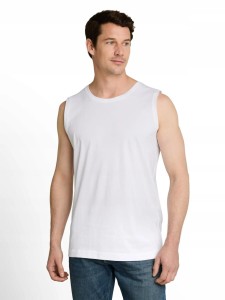 KOSZULKA KOMPLET 2 SZT T-SHIRT BEZ RĘKAWÓW MĘSKI TOM TAILOR ZESTAW 2PAK XXL