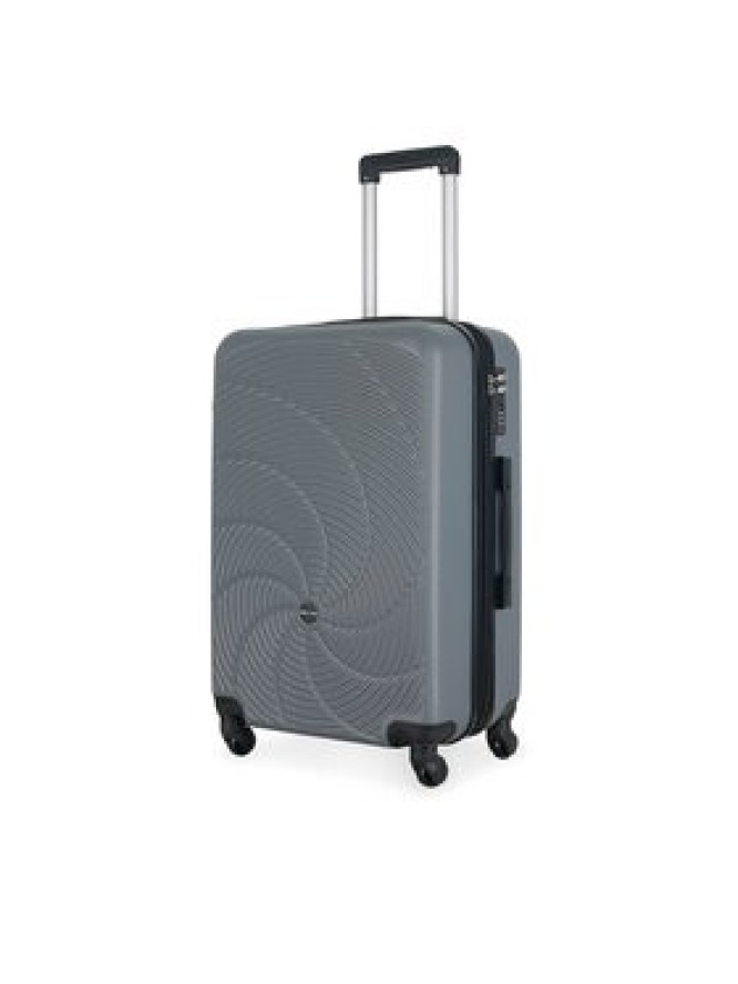 Semi Line Walizka średnia T5924-2 Czarny