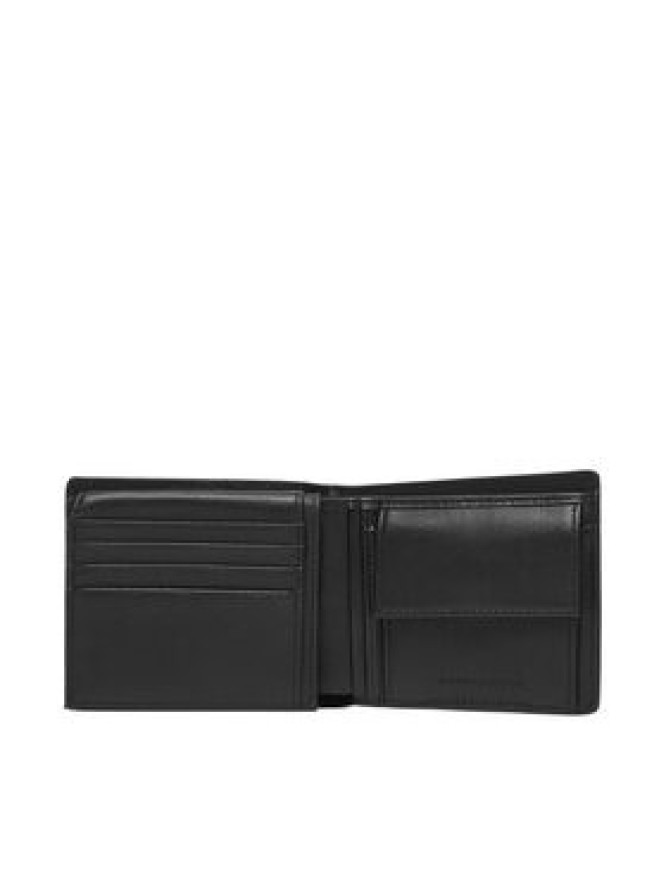 Tommy Hilfiger Portfel Th Corp Cc Flap And Coin AM0AM13969 Czarny