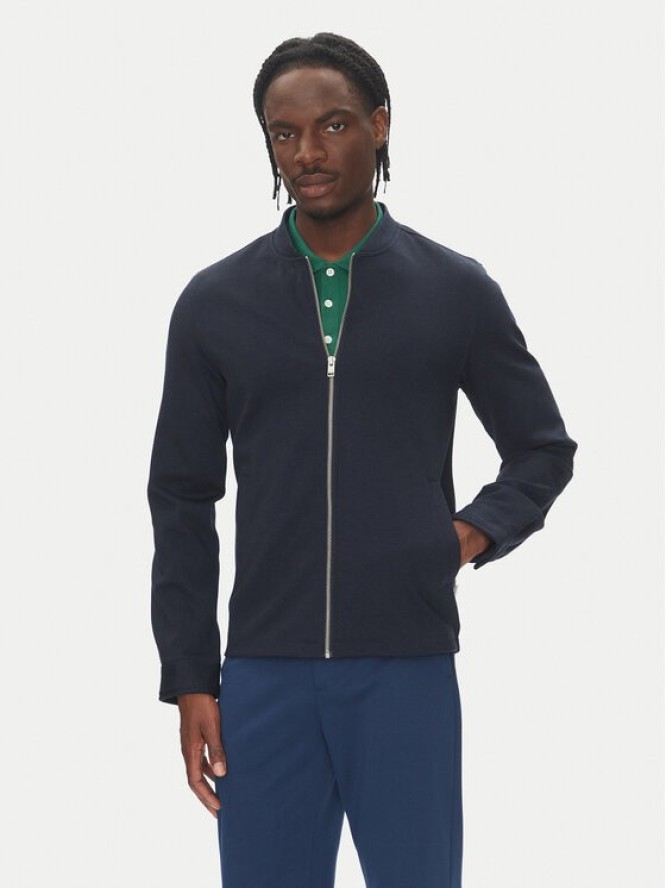 Lindbergh Kurtka przejściowa 30-306035 Granatowy Slim Fit