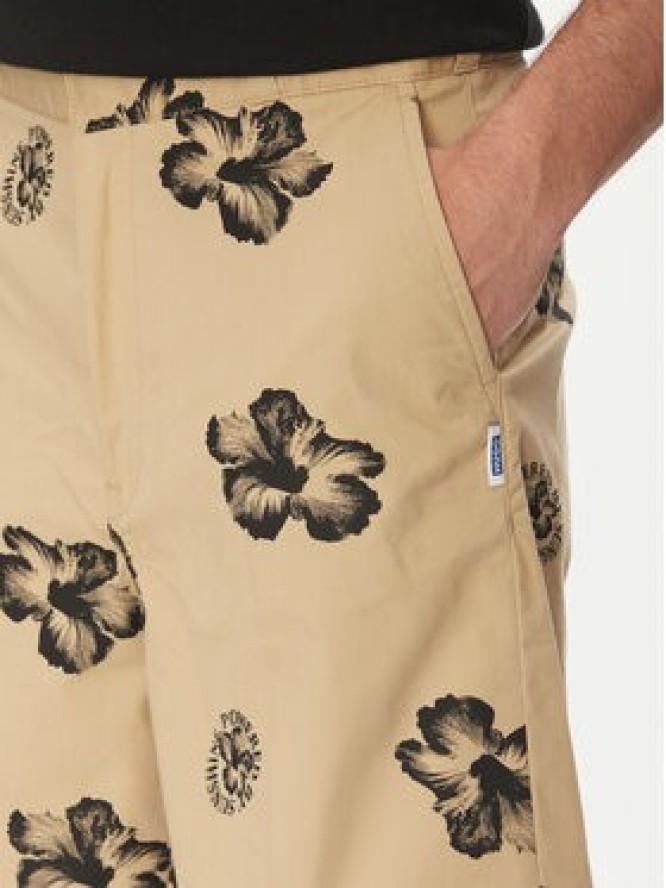 HUGO Szorty materiałowe Damo242 50542159 Beżowy Baggy Fit