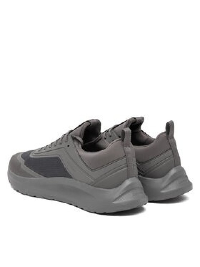 Calvin Klein Sneakersy Light Eva Run Lace Sock Mm HM0HM02164 Brązowy