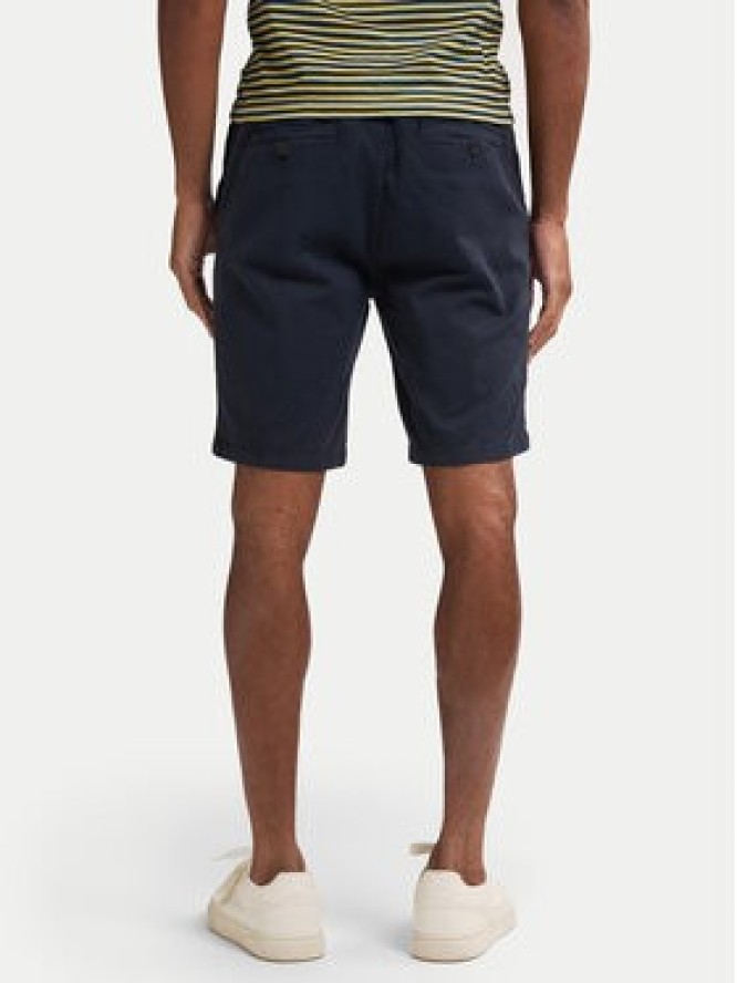 Petrol Industries Szorty materiałowe M-1050-SHO527 Granatowy Regular Fit