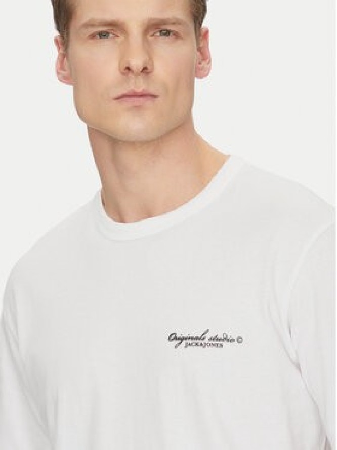 Jack & Jones T-Shirt Boston 12272968 Biały Relaxed Fit