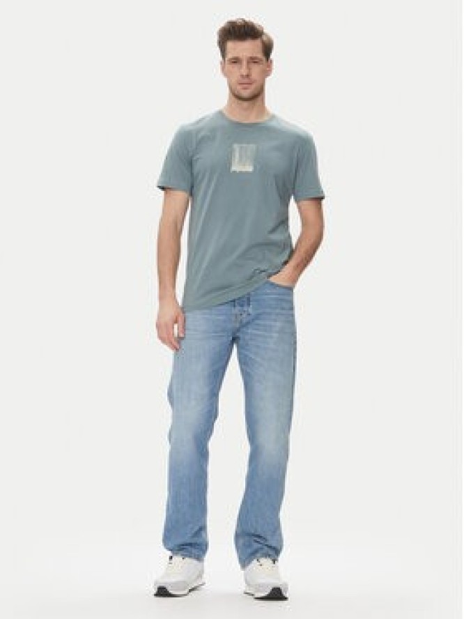 Calvin Klein Jeans Jeansy J30J327507 Niebieski Straight Fit