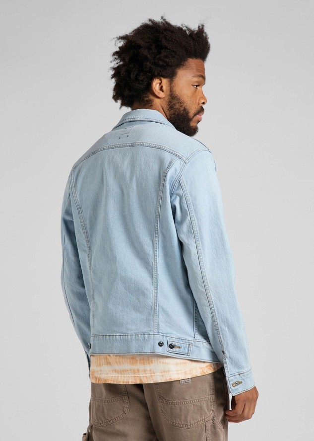 LEE RIDER JACKET MĘSKA KURTKA JEANSOWA LIGHT ALTON L89ZOWJU 112145653