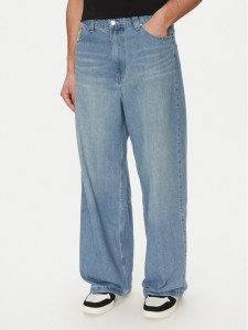 Karl Kani Jeansy Og Aop Back Pocket 60000107 Niebieski Baggy Fit