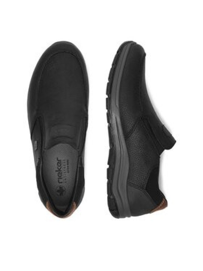 Rieker Półbuty 03651-00 Czarny