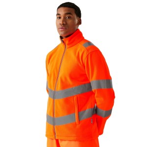 Bluza Polarowa Unisex Dla Dorosłych Odblaskowa