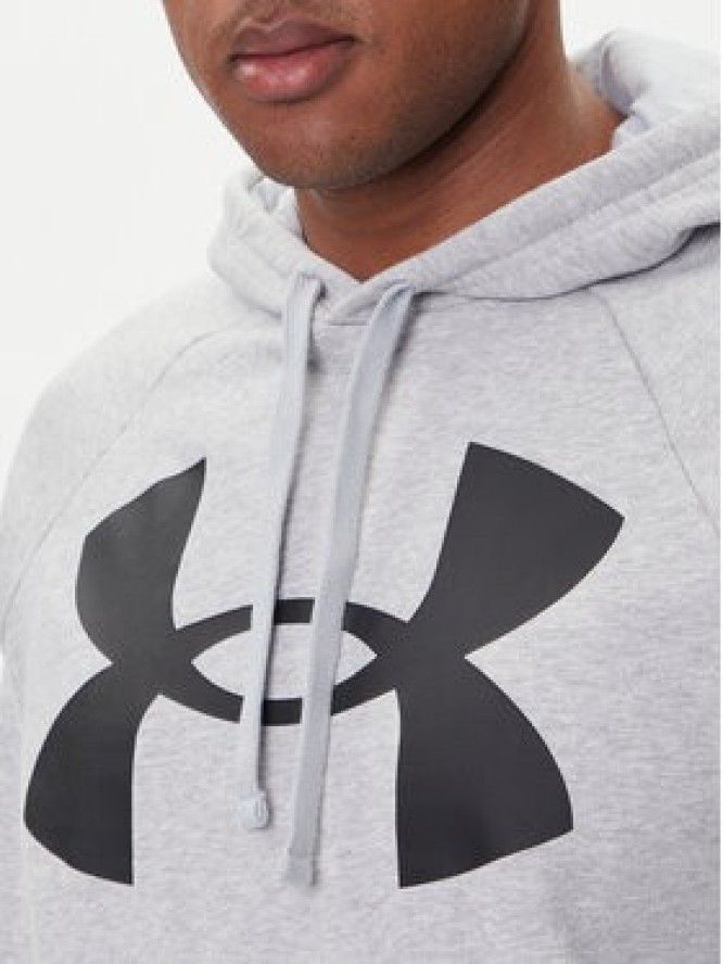 Under Armour Bluza Ua Rival 1357093 Szary Regular Fit