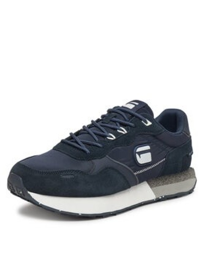 G-Star Raw Sneakersy LEO-01-WE Granatowy