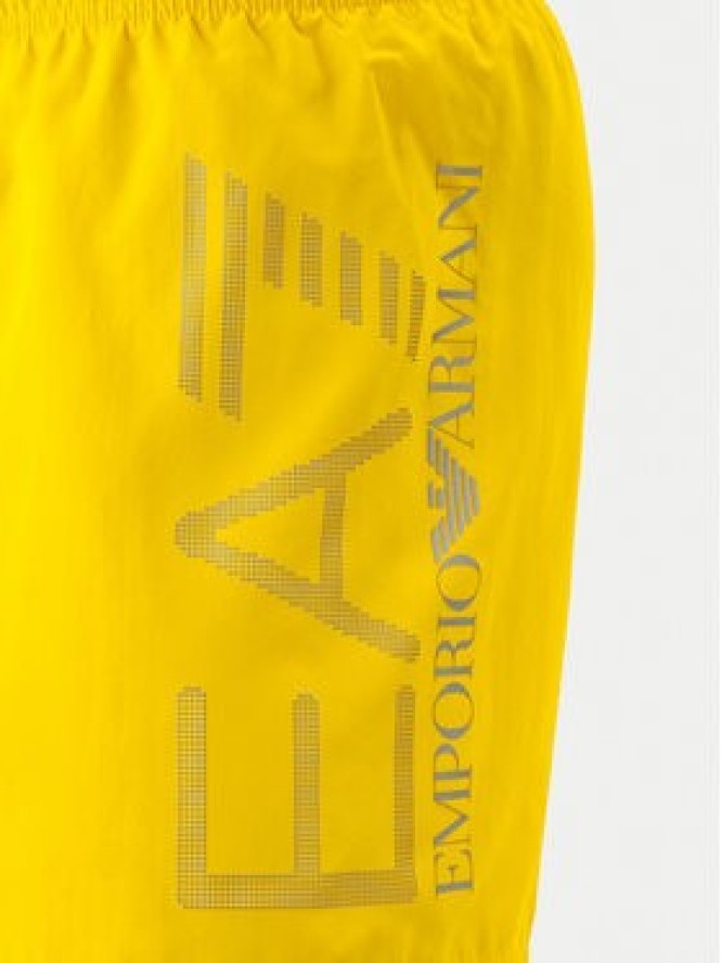 EA7 Emporio Armani Szorty kąpielowe 7M002001 AF14497 M2004 Żółty Regular Fit
