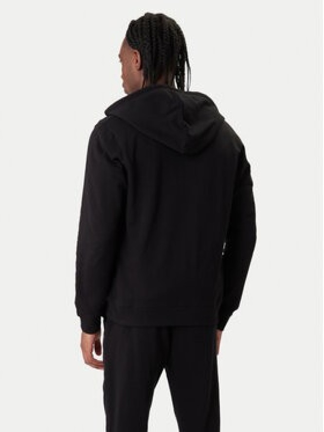 Jack & Jones Bluza College Logo 12288363 Czarny Regular Fit