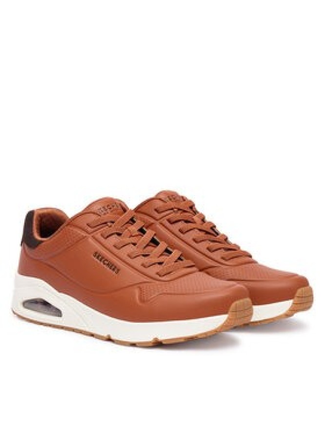 Skechers Sneakersy UNO - Tailored Air 183007/COG Brązowy