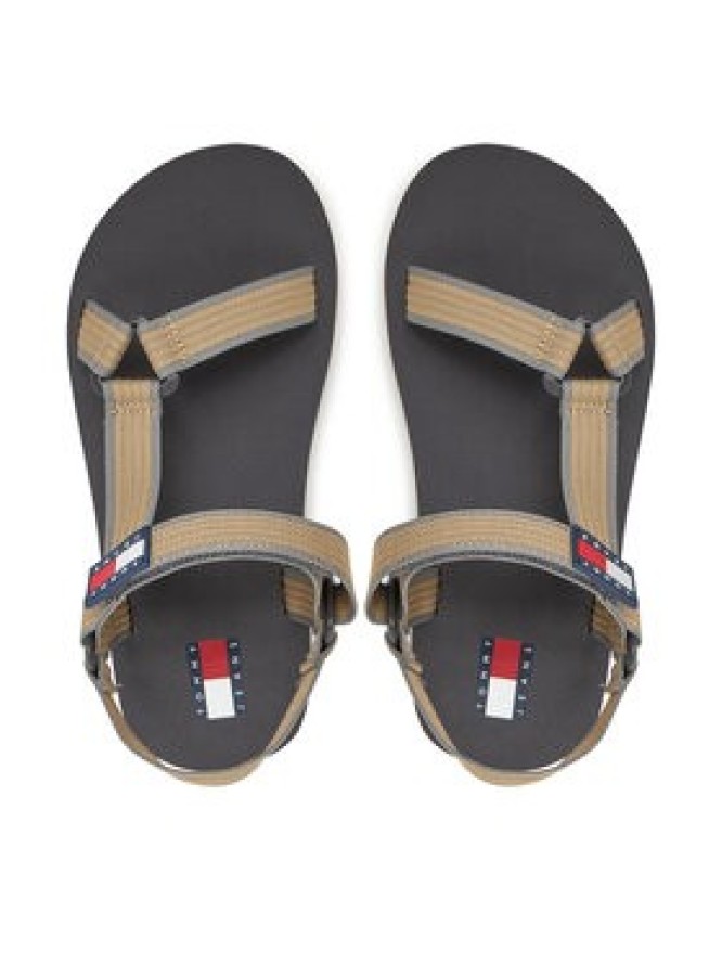 Tommy Jeans Sandały Tjm Casual Sandal EM0EM01563 Brązowy