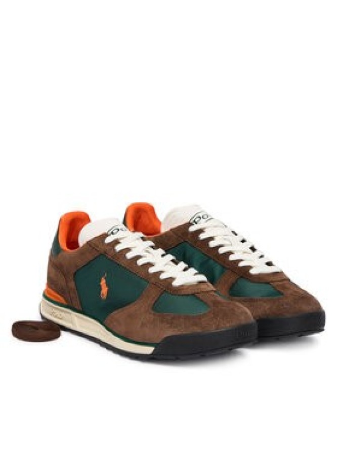 Polo Ralph Lauren Sneakersy Varick Pp 809974040002 Brązowy