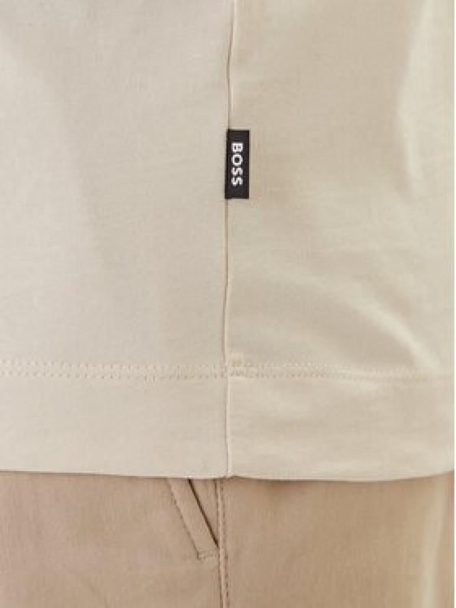 BOSS T-Shirt Thompson 01 50468347 Beżowy Regular Fit