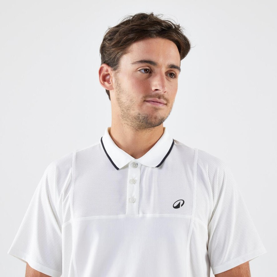 Koszulka polo do tenisa męska Artengo Dry