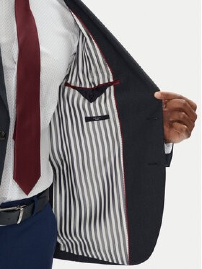 Tommy Hilfiger Marynarka MW0MW39743 Granatowy Slim Fit