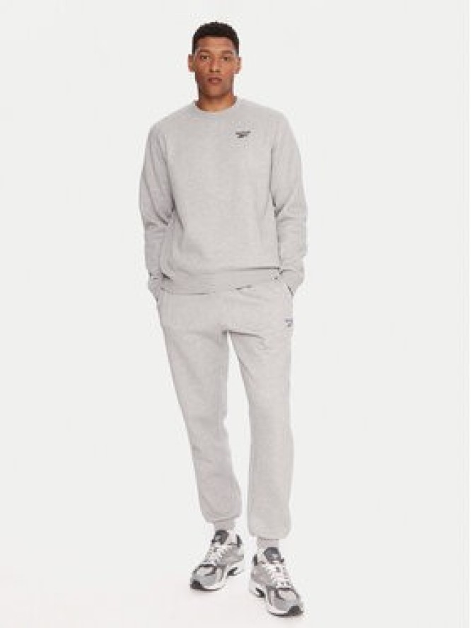 Reebok Spodnie dresowe RK25146CCM Szary Regular Fit