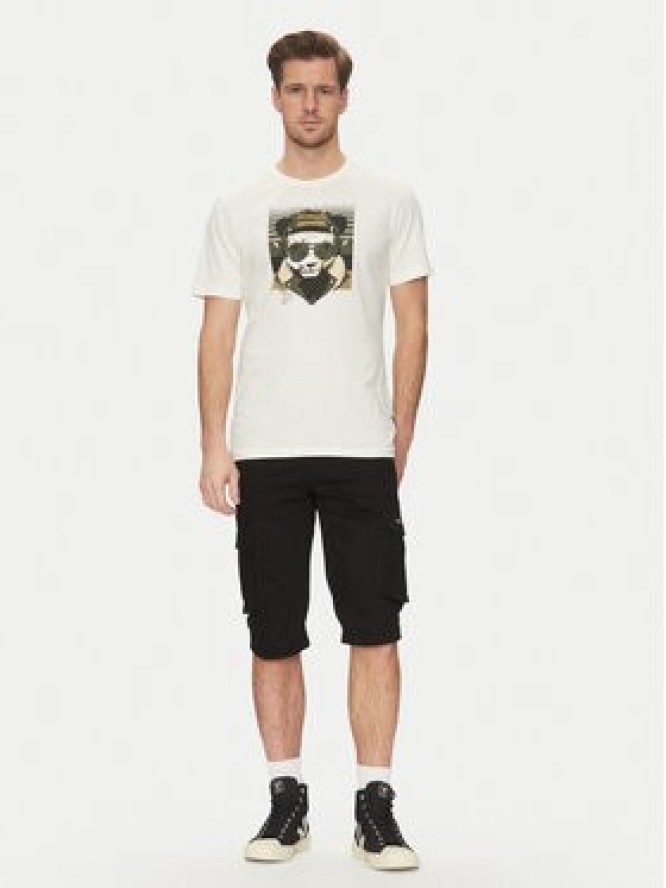 Blend T-Shirt 20717766 Biały Regular Fit