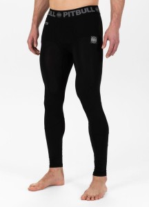 Legginsy do MMA męskie Pitbull West Coast Performance Small Logo