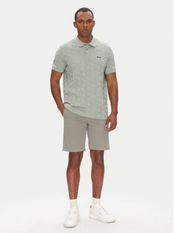 BOSS Szorty materiałowe 50536884 Beżowy Slim Fit