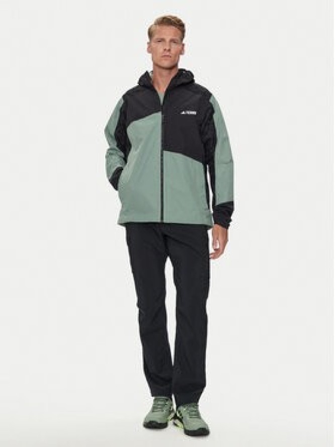 adidas Kurtka outdoor TERREX Xperior Hybrid IP1419 Zielony Slim Fit