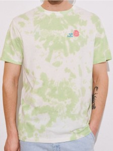 Koszulka tie-dye - zielony