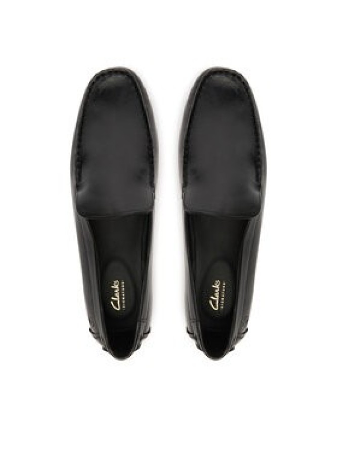 Clarks Mokasyny Corsley Plain 26186444 Czarny