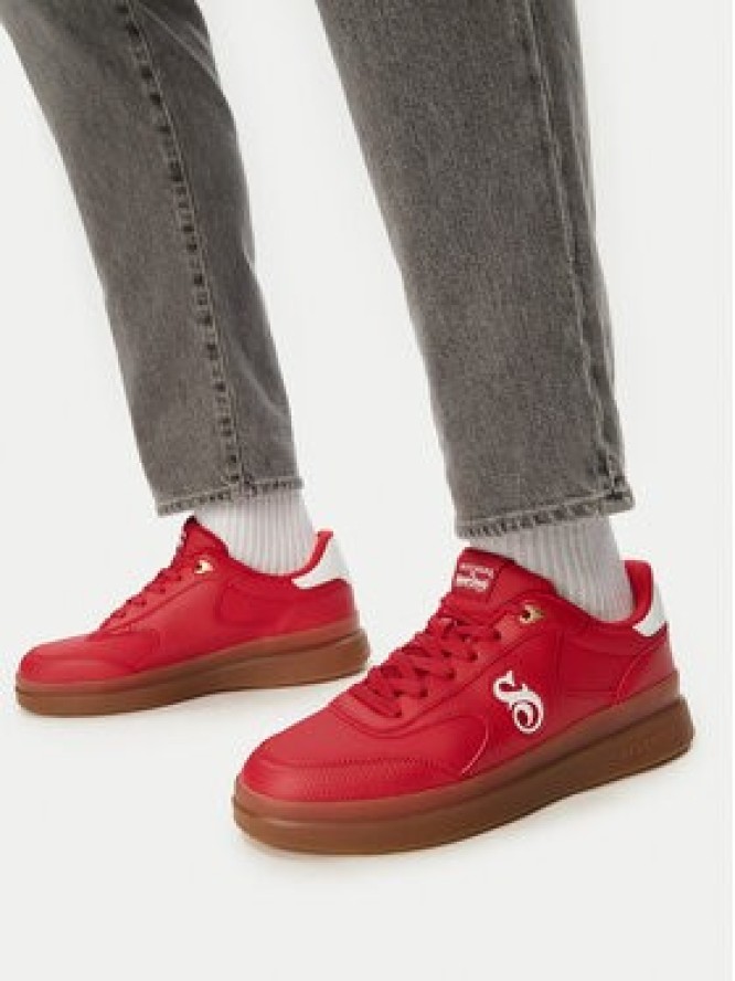 Skechers Sneakersy Snoop Dogg Courtside Urban 251200/RDW Czerwony