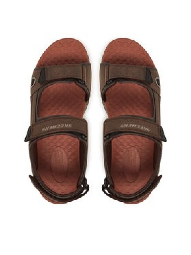 Skechers Sandały Tresmen-Hirano 204106/CHOC Brązowy