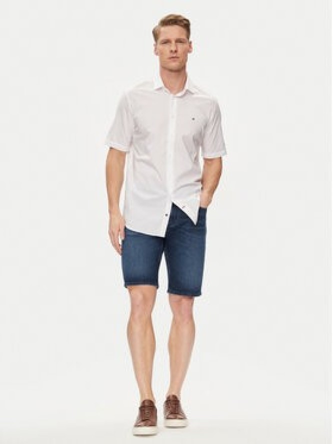 Tommy Hilfiger Koszula Core MW0MW34626 Biały Regular Fit
