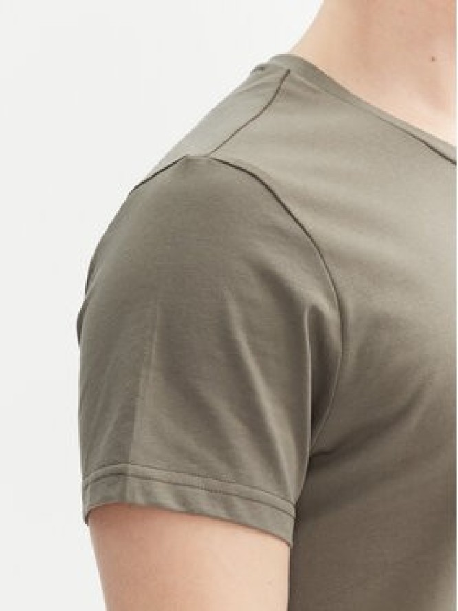 Aulp T-Shirt Roque Khaki Regular Fit