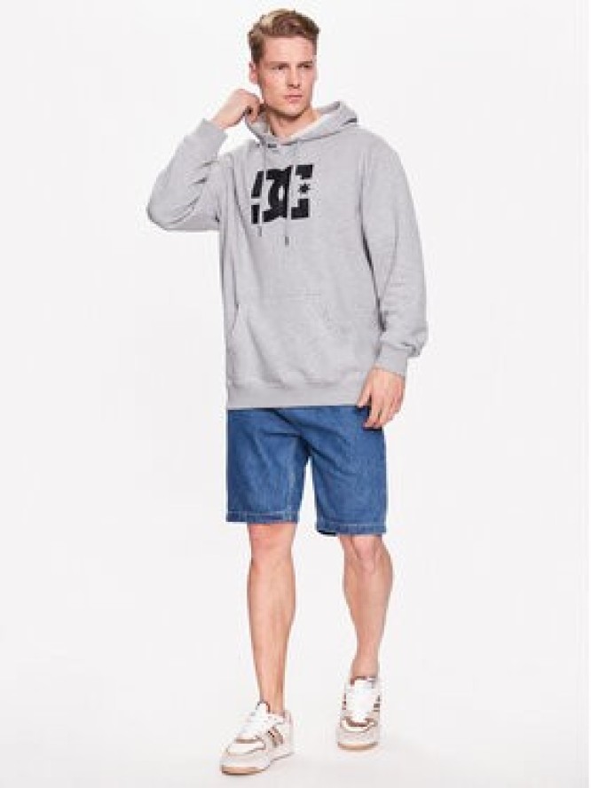 DC Shoes Bluza ADYSF03099 Szary Regular Fit
