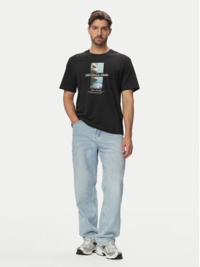 Jack & Jones T-Shirt Norrebro Photo 12291022 Czarny Regular Fit