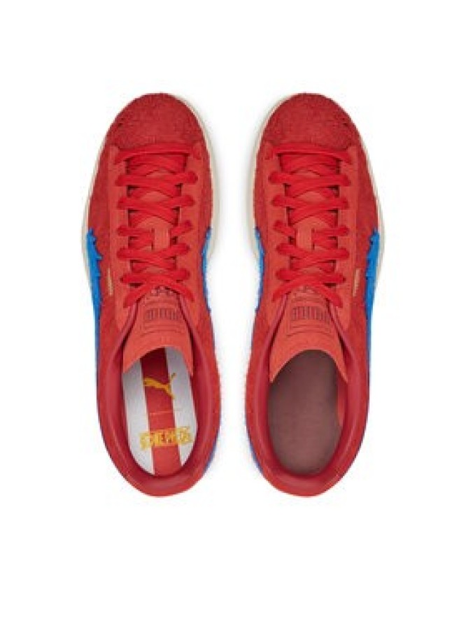 Puma Sneakersy Suede One Piece 396520 01 Czerwony