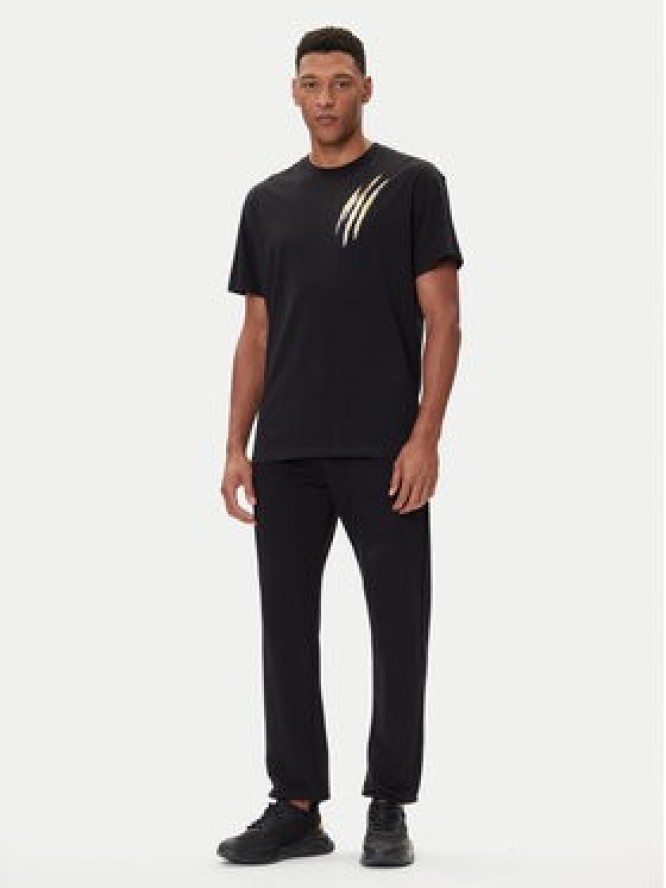 Plein Sport T-Shirt FAEC MTK8356 STE001N Czarny Loose Fit