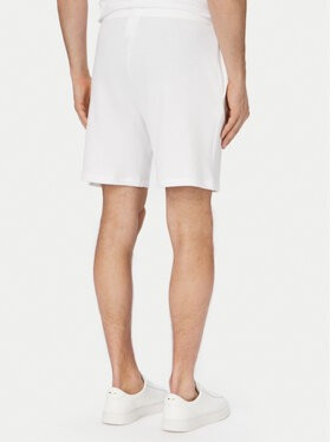 BOSS Szorty sportowe 50535884 Biały Regular Fit