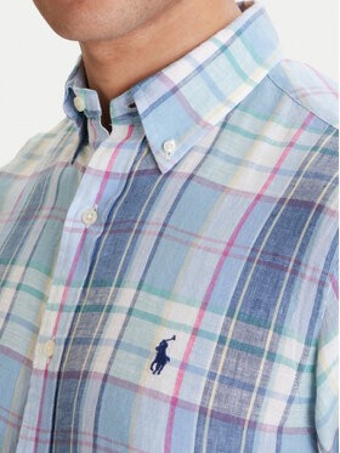 Polo Ralph Lauren Koszula 710B16705002 Niebieski Regular Fit