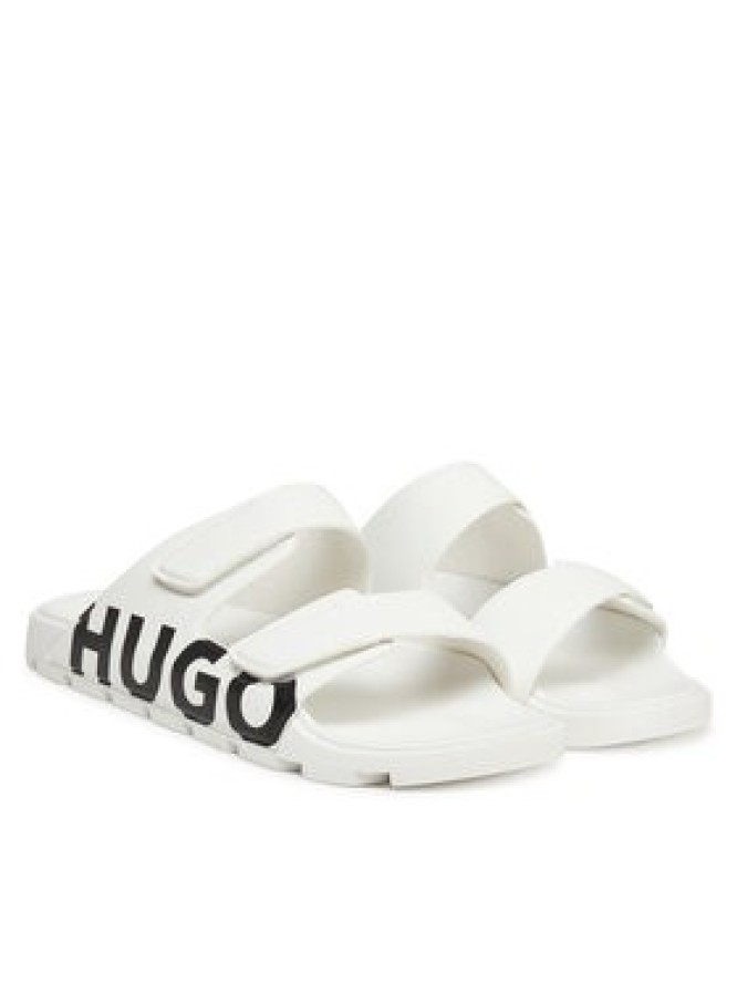 HUGO Klapki Evander 50542042 Biały