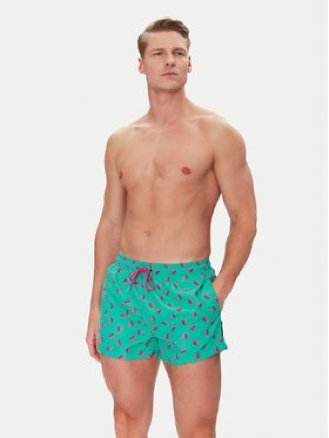 Ysabel Mora Szorty kąpielowe 90302 Zielony Regular Fit
