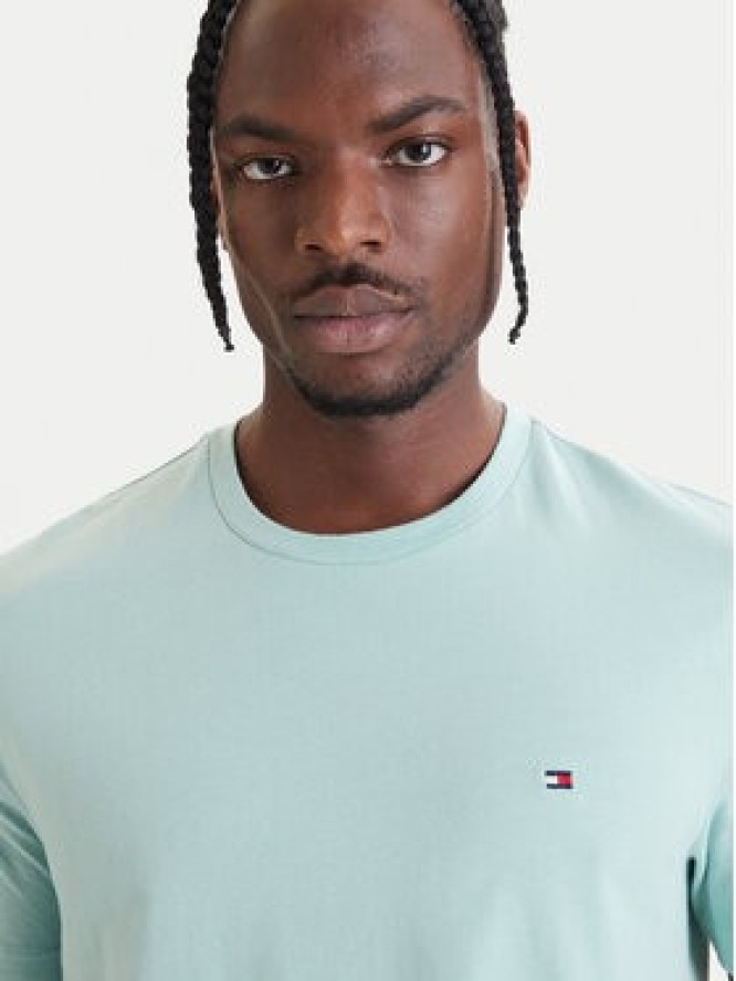 Tommy Hilfiger T-Shirt Ess Seasonal MW0MW39995 Zielony Regular Fit