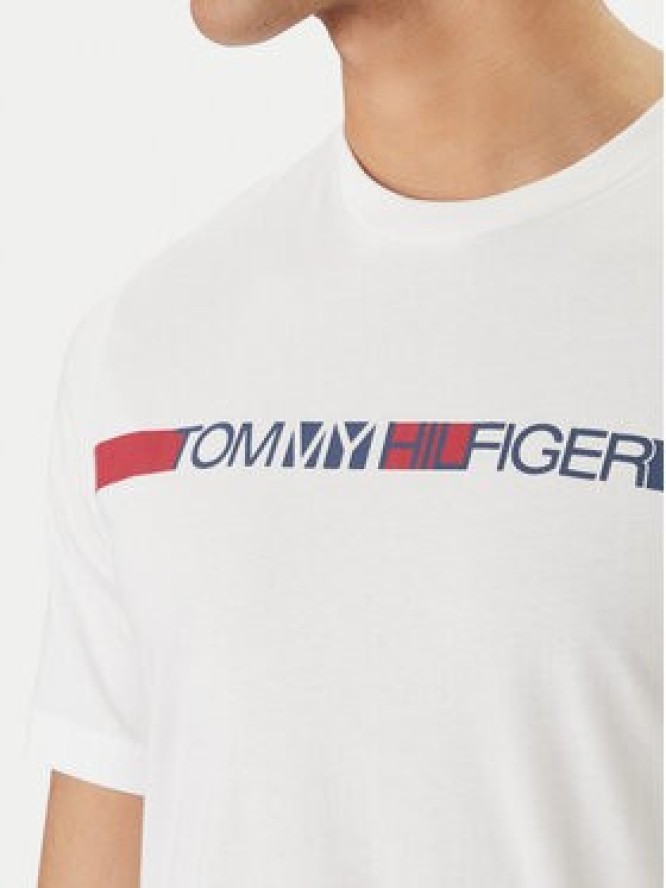 Tommy Hilfiger T-Shirt Brand Love MW0MW42368 Biały Regular Fit