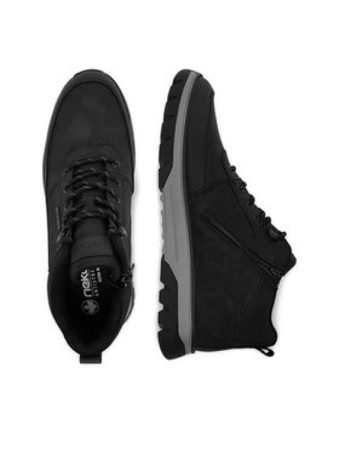 Rieker Trzewiki B9300-00 Czarny