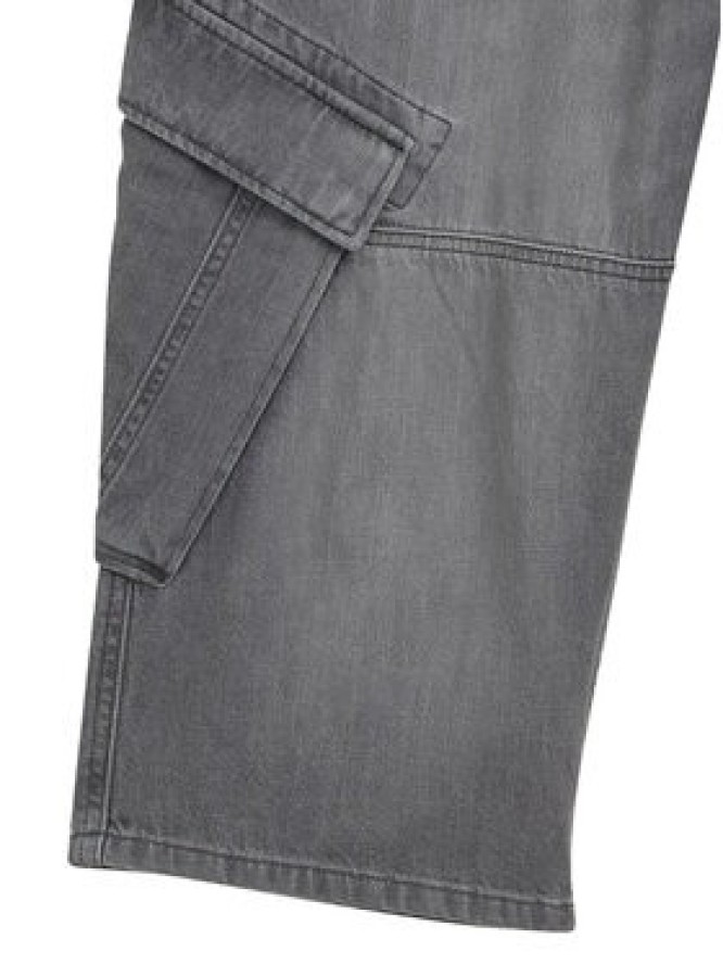 Tom Tailor Szorty jeansowe 1044977 Szary Relaxed Fit