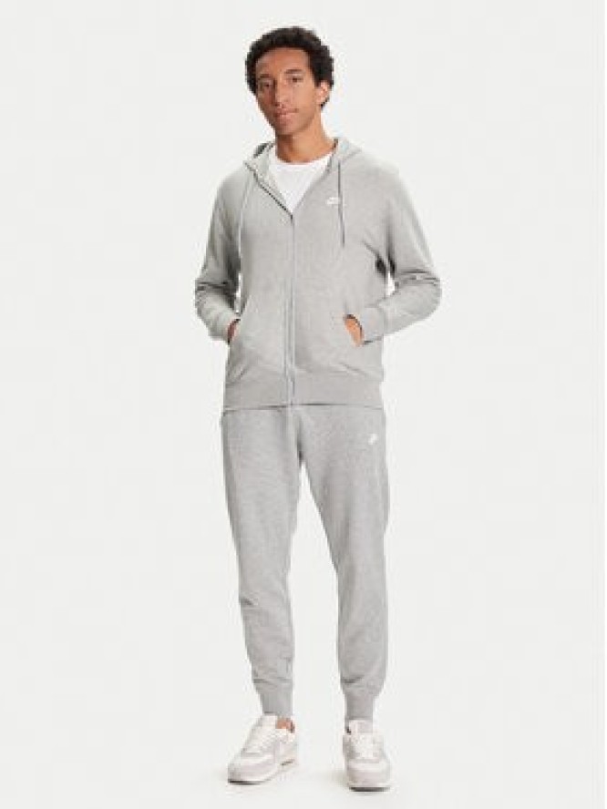 Nike Bluza Club FN3884 Szary Regular Fit